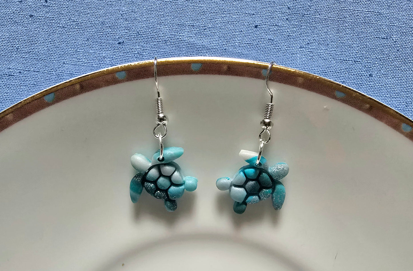 Turtle earrings